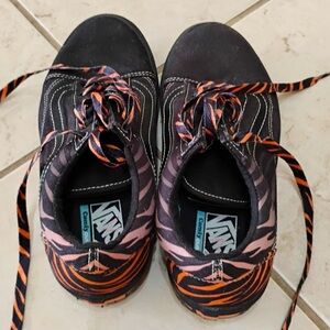 Vans ComfyCush Old Skool Project Cat Tiger Fade Black